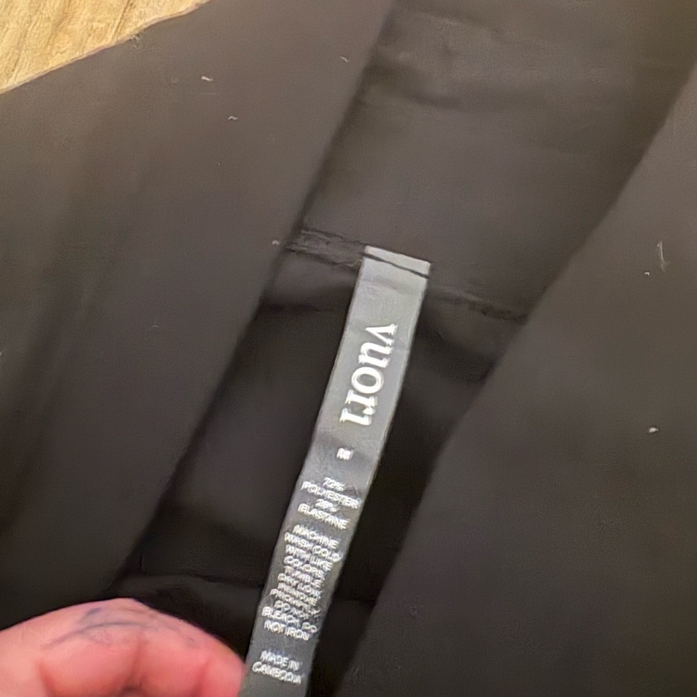 Vuori Black Women's Straight-Leg Lounge Pants - Picture 4 of 4